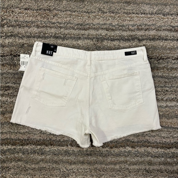 KUT From The Kloth High Rise Jane Shorts Sz 16 NWT | KUT High Rise Denim Shorts - Picture 8 of 14